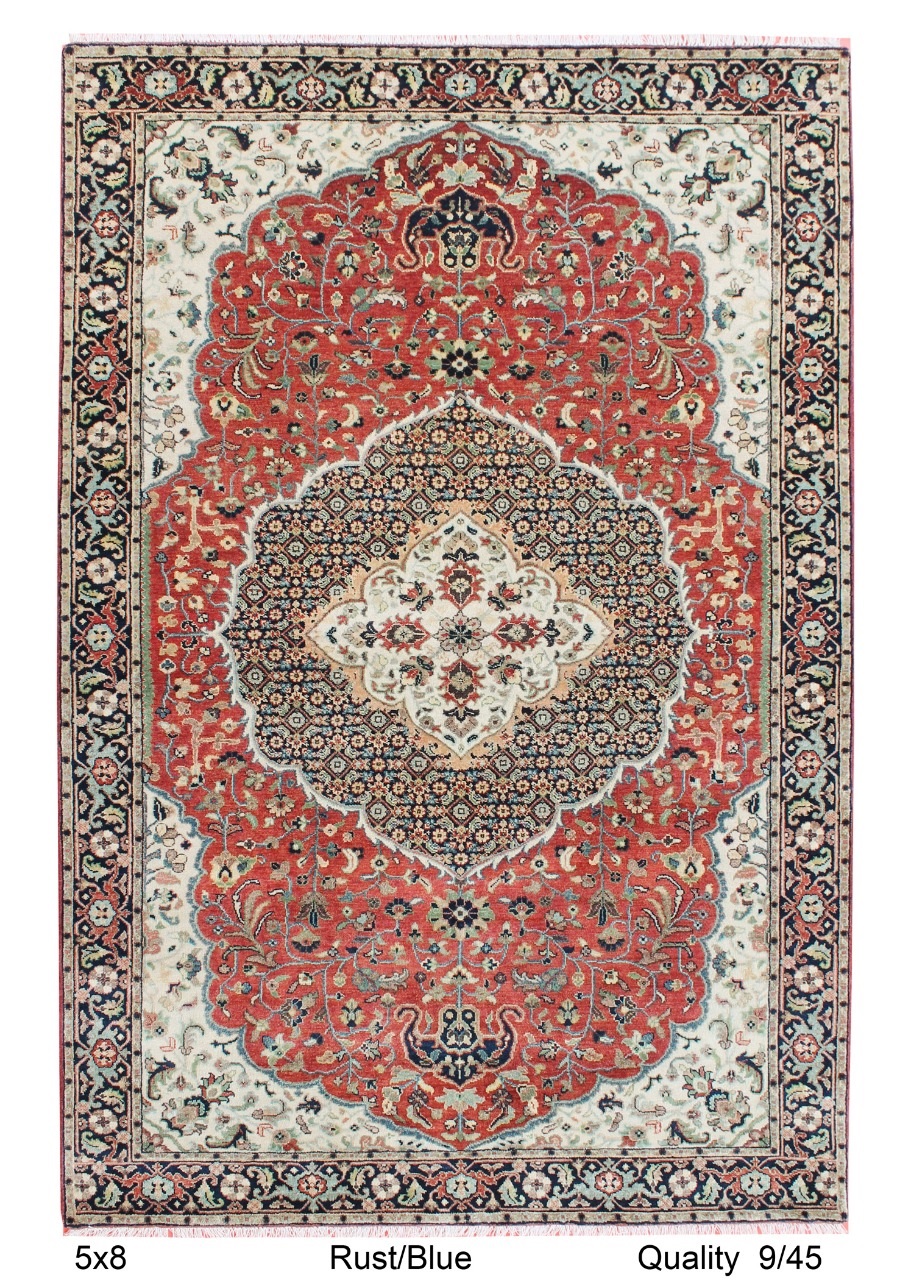 Heirz Multi Rug Heriz Collection - Faraz Handcrafted Luxury Rugs