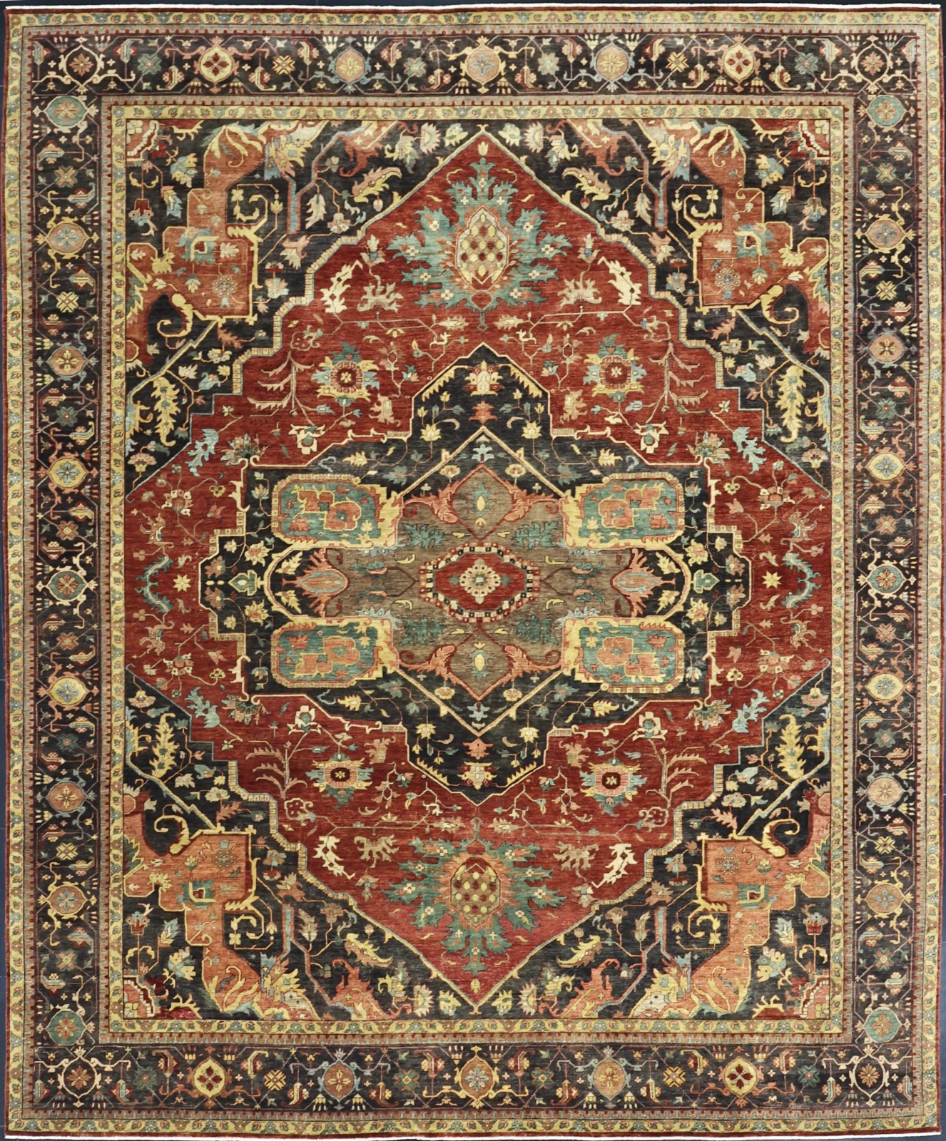 Heirz Multi Rug Heriz Collection - Faraz Handcrafted Luxury Rugs